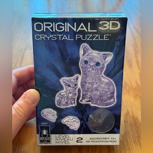 Bepuzzled Original 3D Crystal Puzzle Cat Set